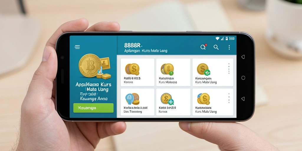 Tampilan antarmuka 888R yang informatif dan mudah digunakan.